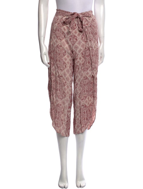 Faithfull The Brand Floral Print Straight Leg Pants