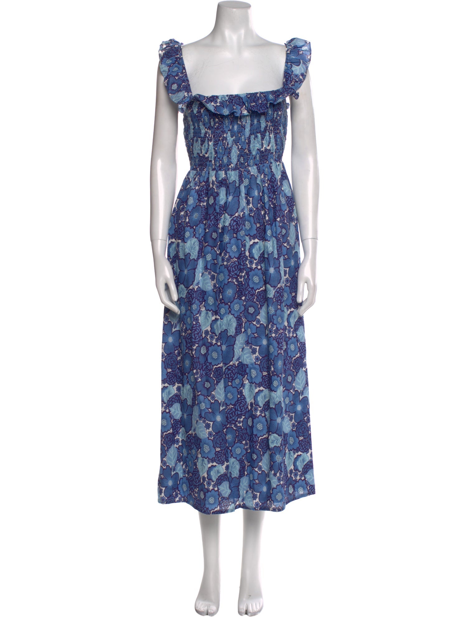 Faithfull The Brand Linen Long Dress