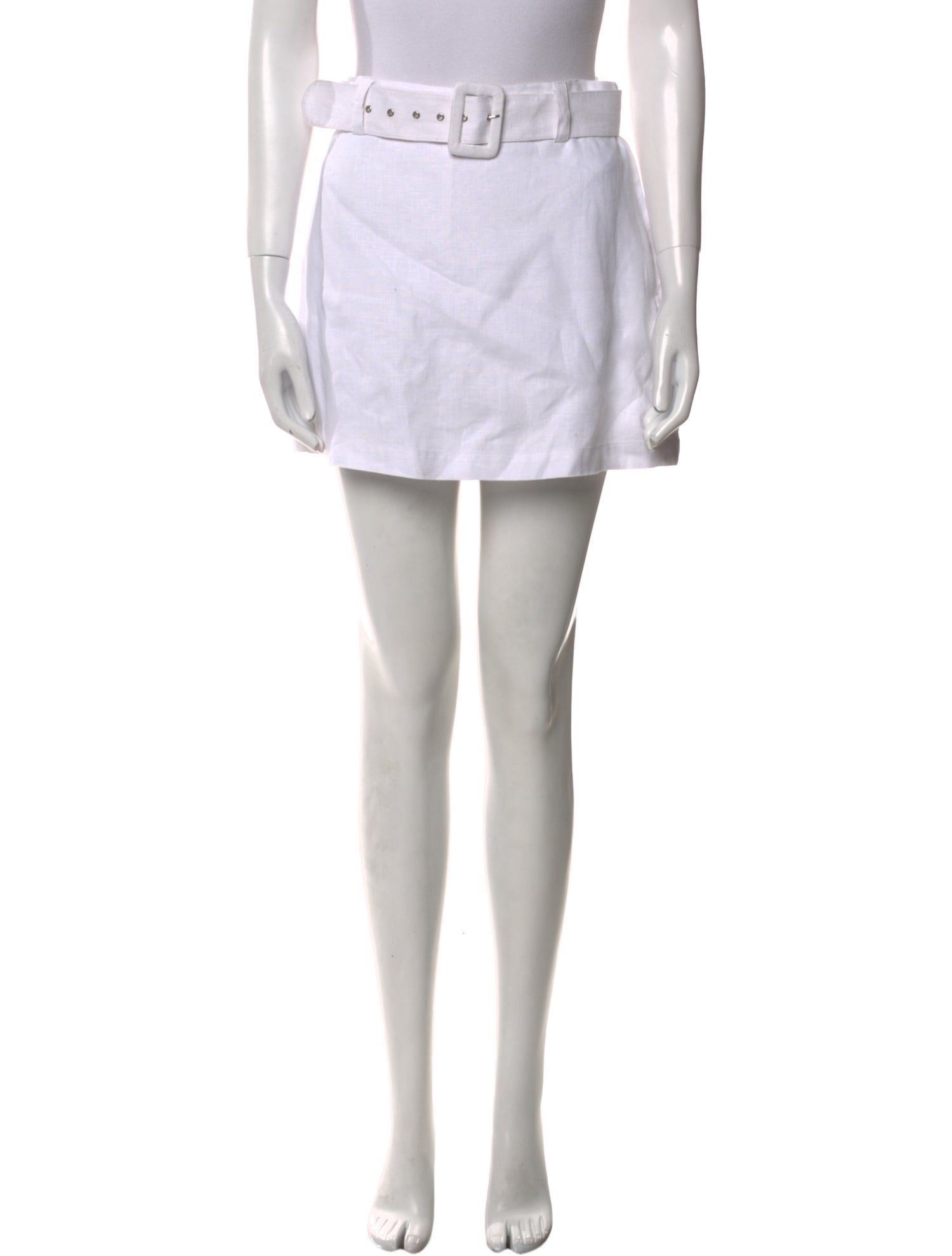 Faithfull The Brand Linen Mini Shorts