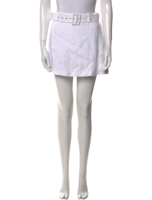 Faithfull The Brand Linen Mini Shorts