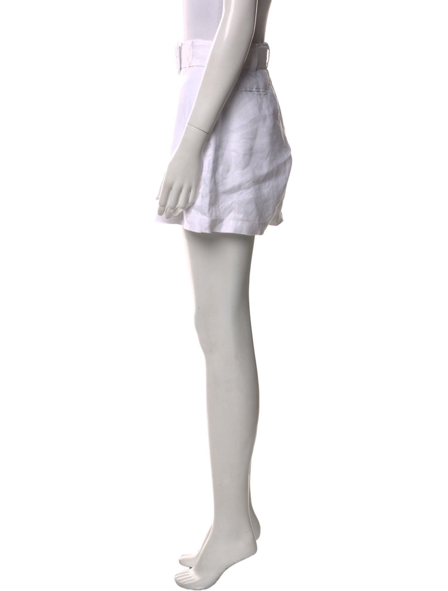 Faithfull The Brand Linen Mini Shorts