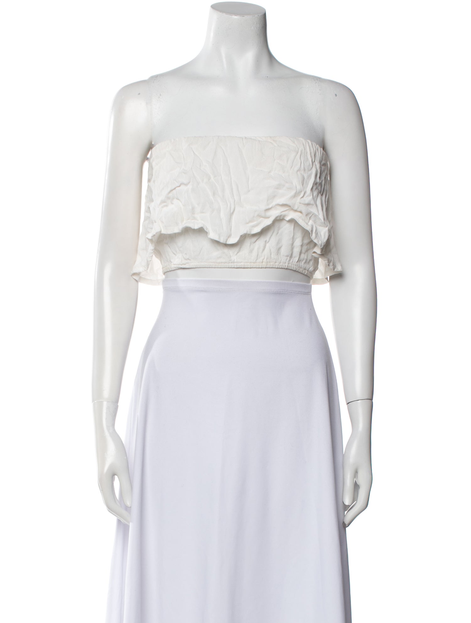 Faithfull The Brand Strapless Crop Top