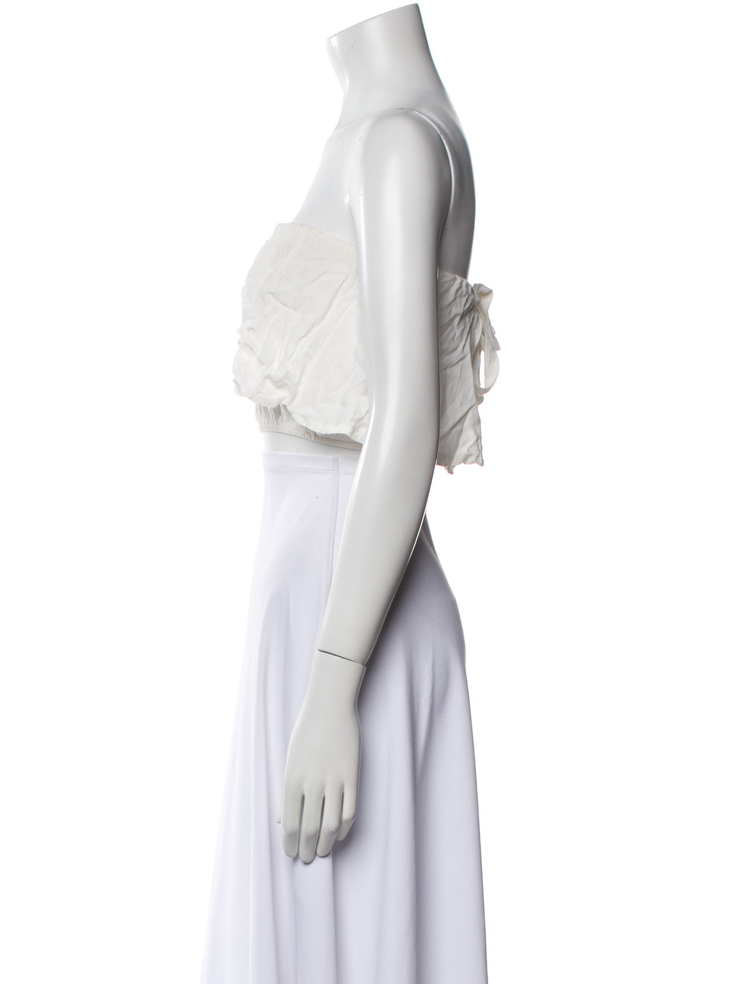 Faithfull The Brand Strapless Crop Top