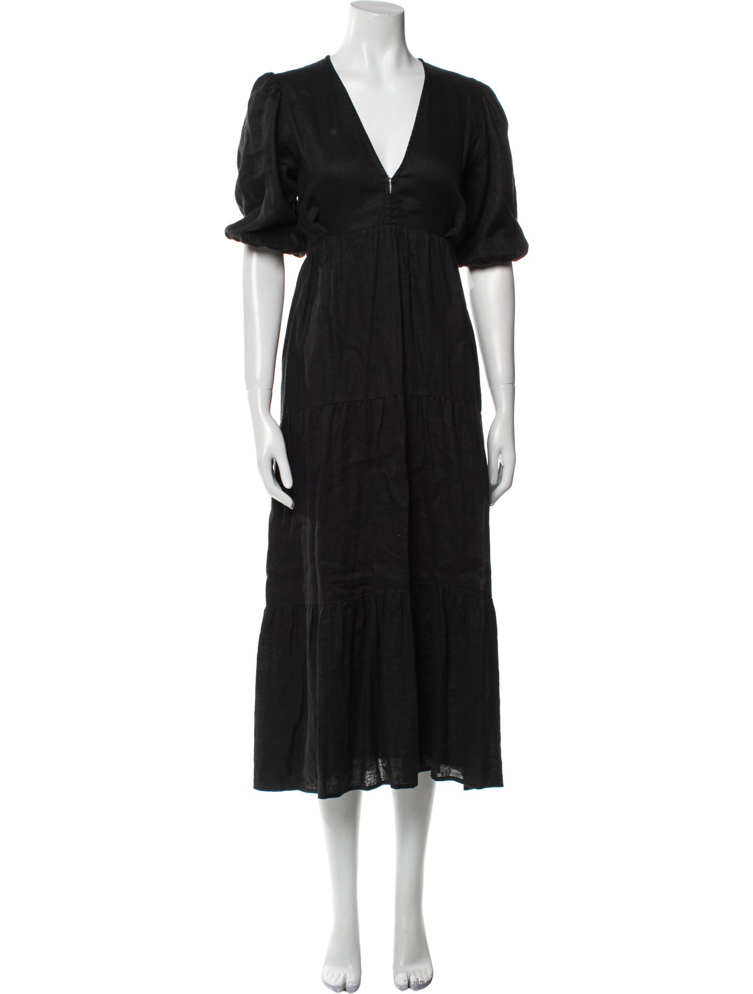 Faithfull The Brand Linen Long Dress