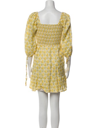 Faithfull The Brand Linen Mini Dress