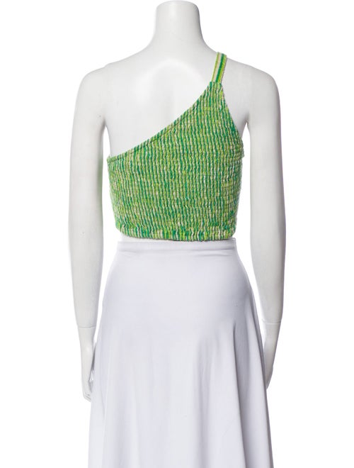 Faithfull The Brand Linen Striped Crop Top