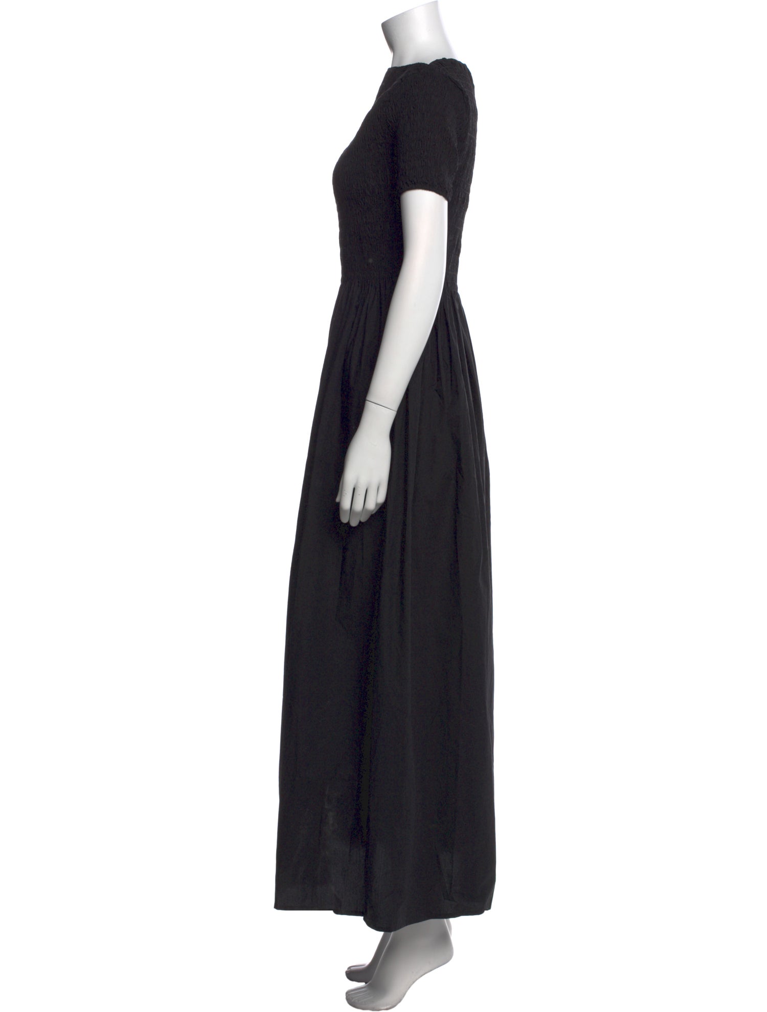 Faithfull The Brand Bateau Neckline Long Dress