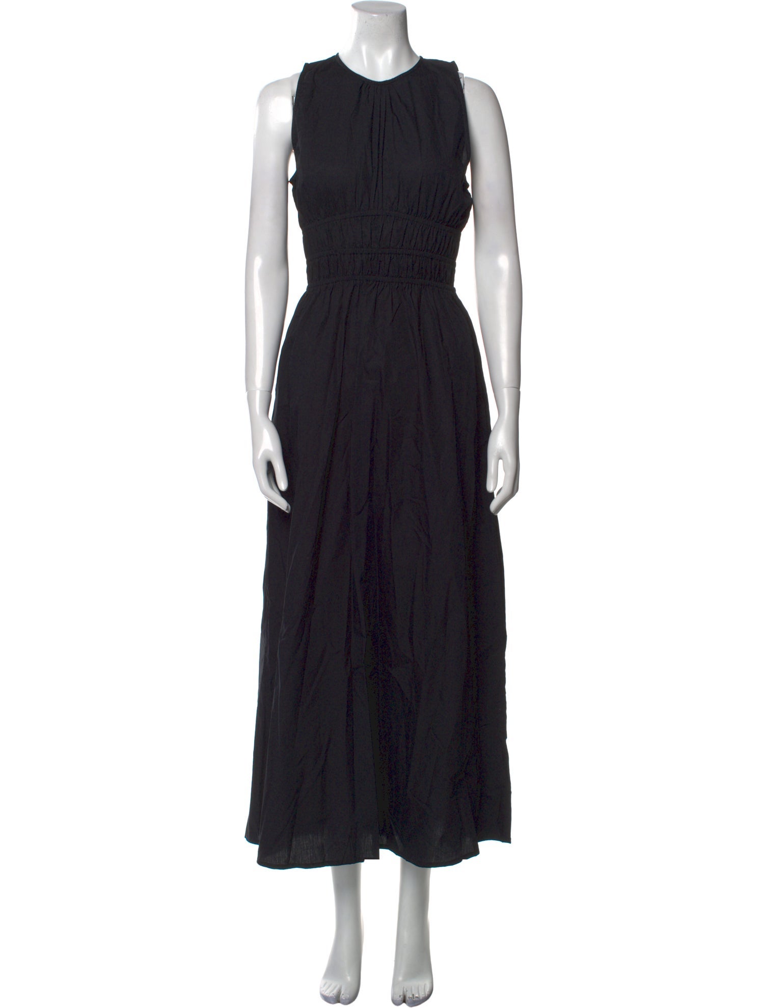 Faithfull The Brand Crew Neck Long Dress