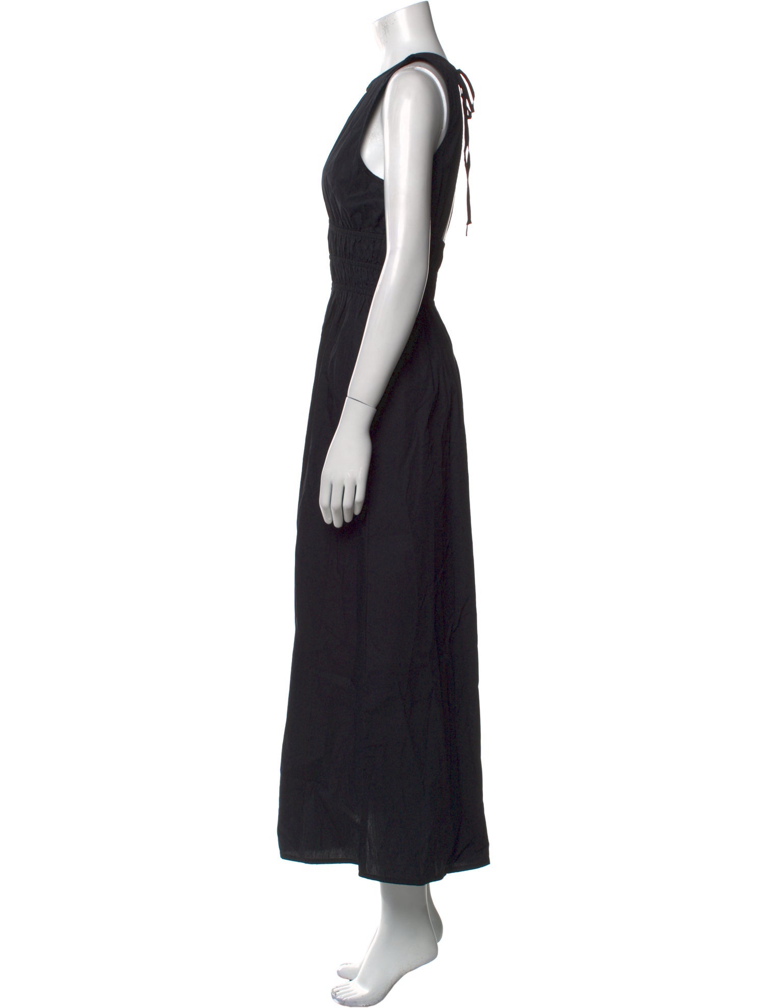 Faithfull The Brand Crew Neck Long Dress