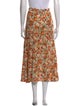 Faithfull The Brand Floral Print Midi Length Skirt