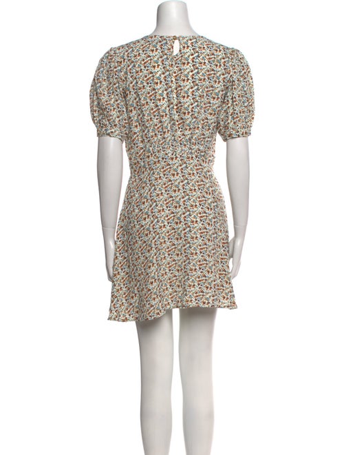 Faithfull The Brand Floral Print Mini Dress