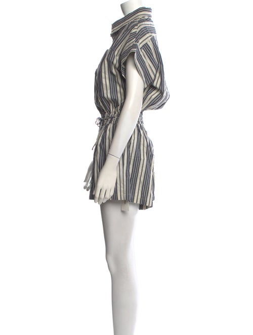 Faithfull The Brand Striped Romper