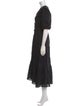 Faithfull The Brand V-Neck Long Dress
