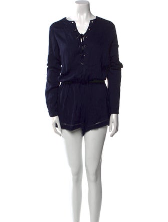 Faithfull The Brand V-Neck Romper