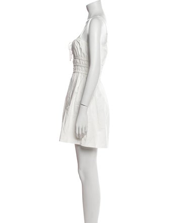 Faithfull The Brand Square Neckline Mini Dress