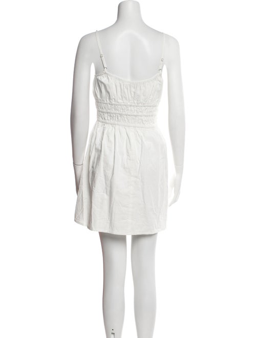 Faithfull The Brand Square Neckline Mini Dress