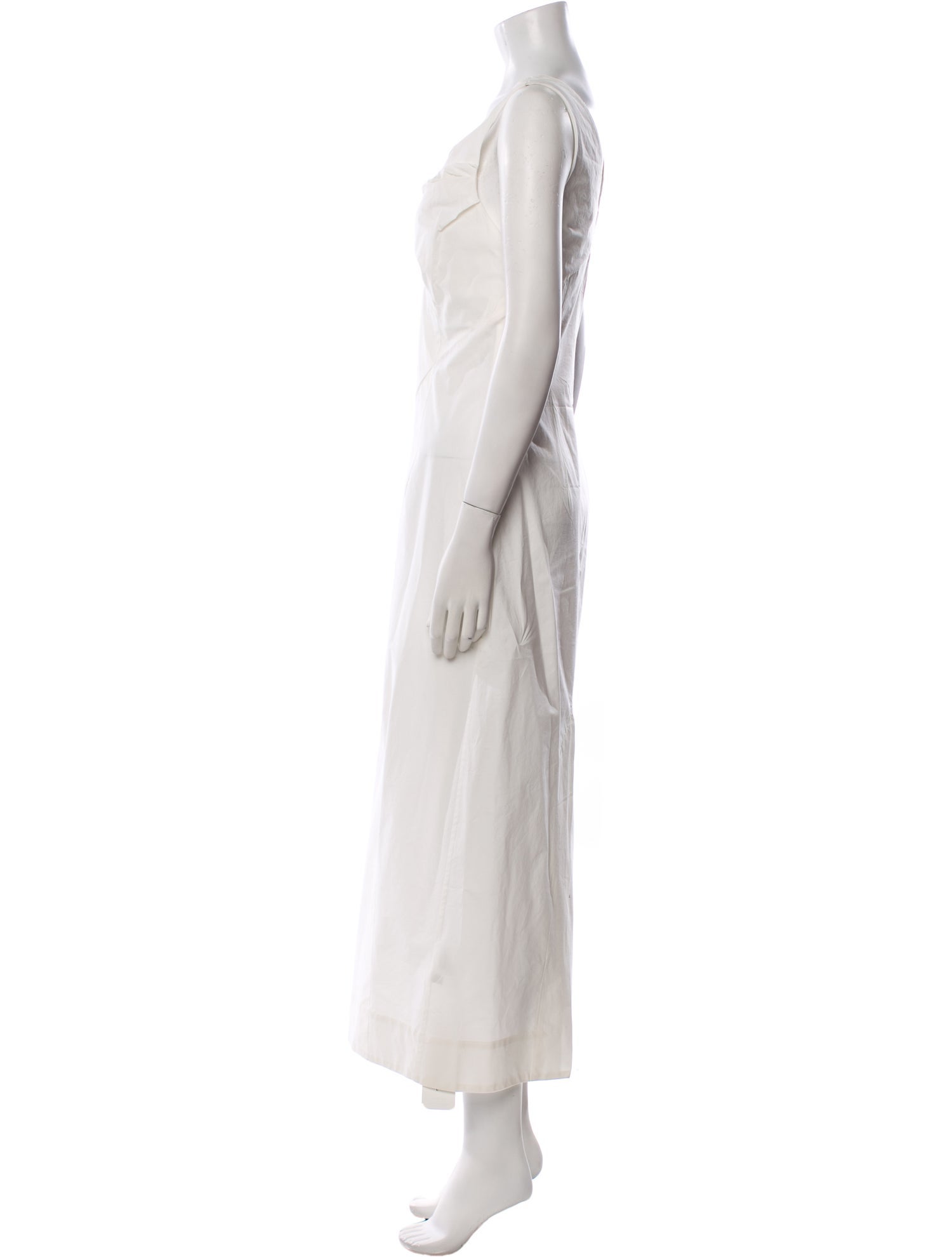 Faithfull The Brand V-Neck Long Dress