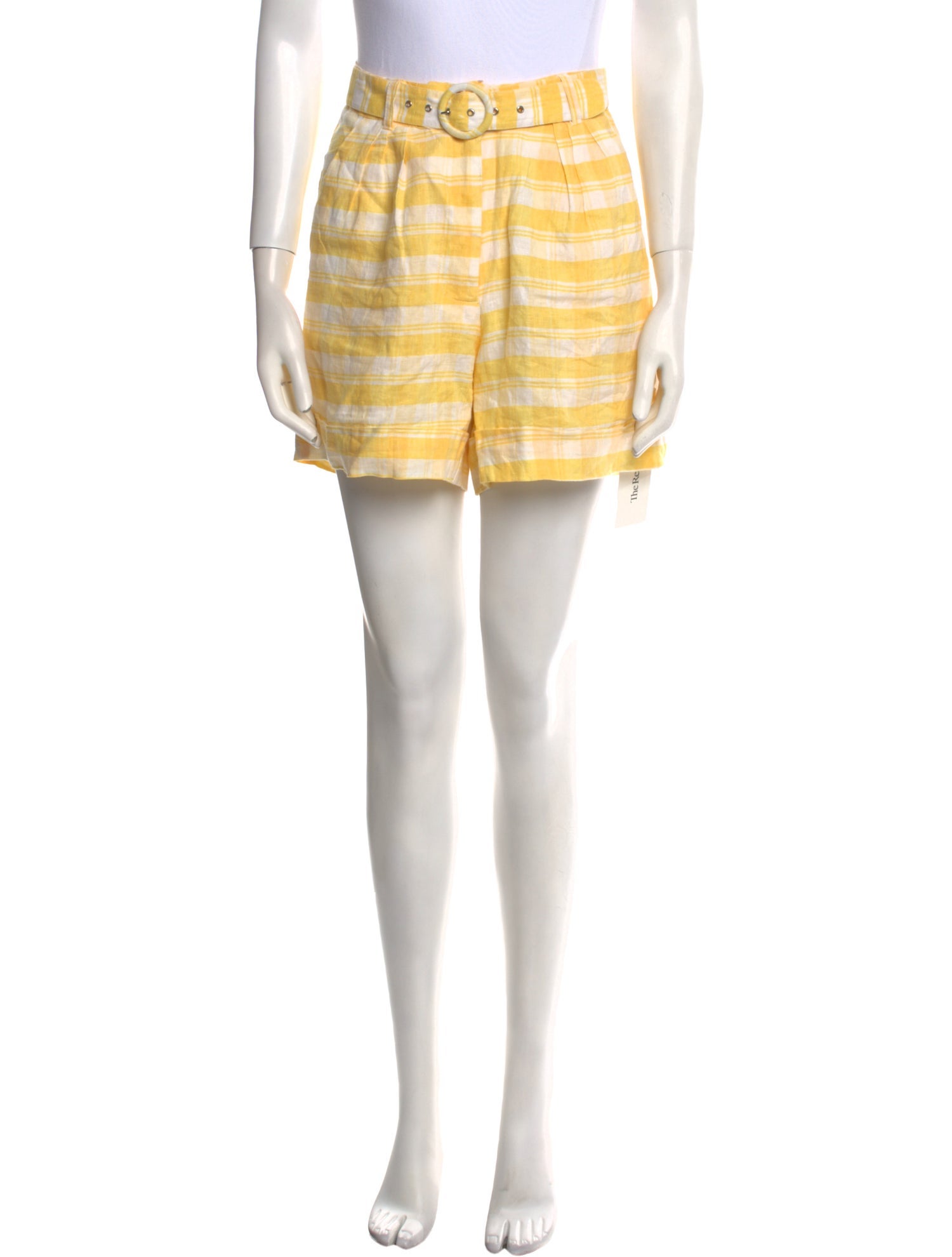 Faithfull The Brand Linen Mini Shorts