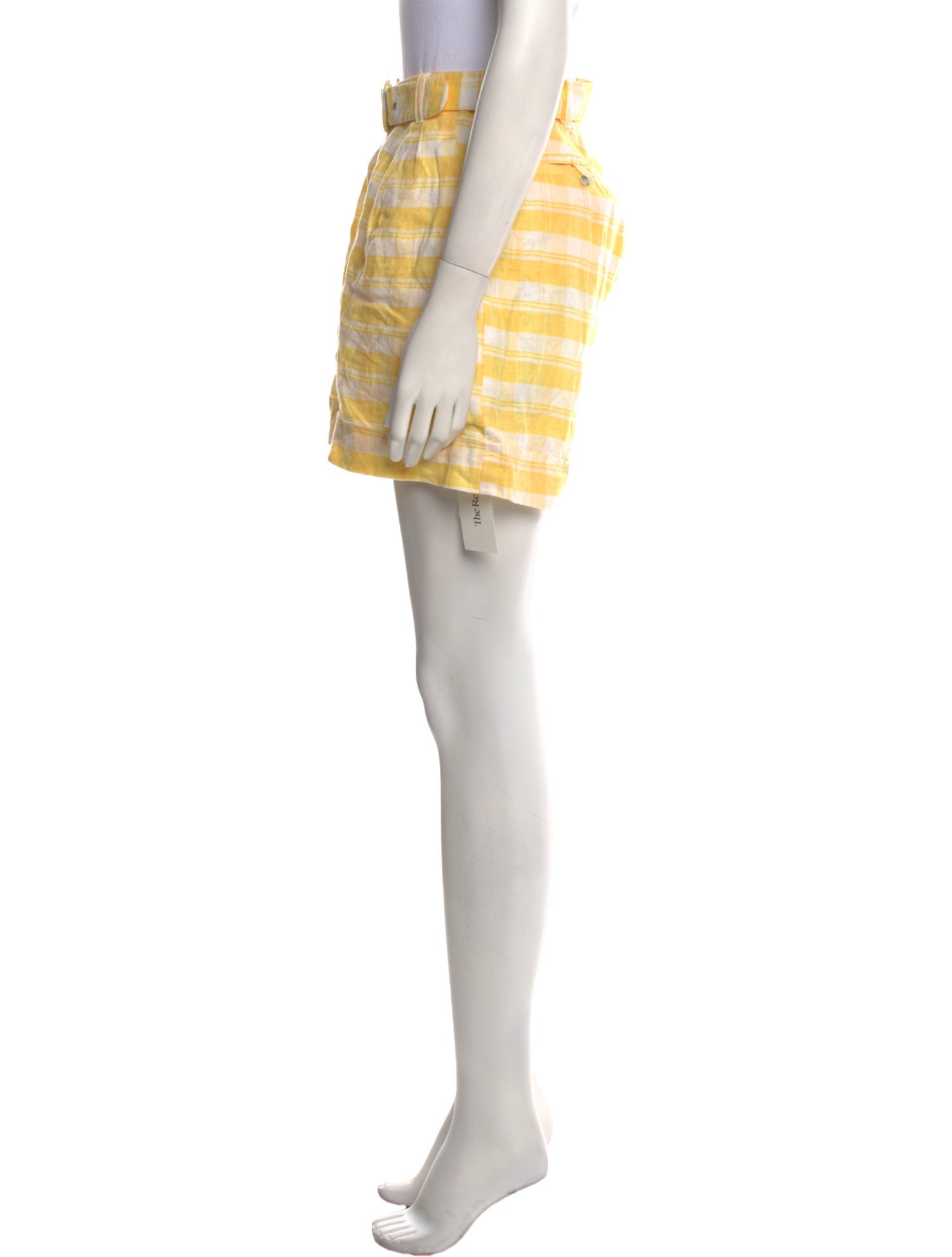 Faithfull The Brand Linen Mini Shorts