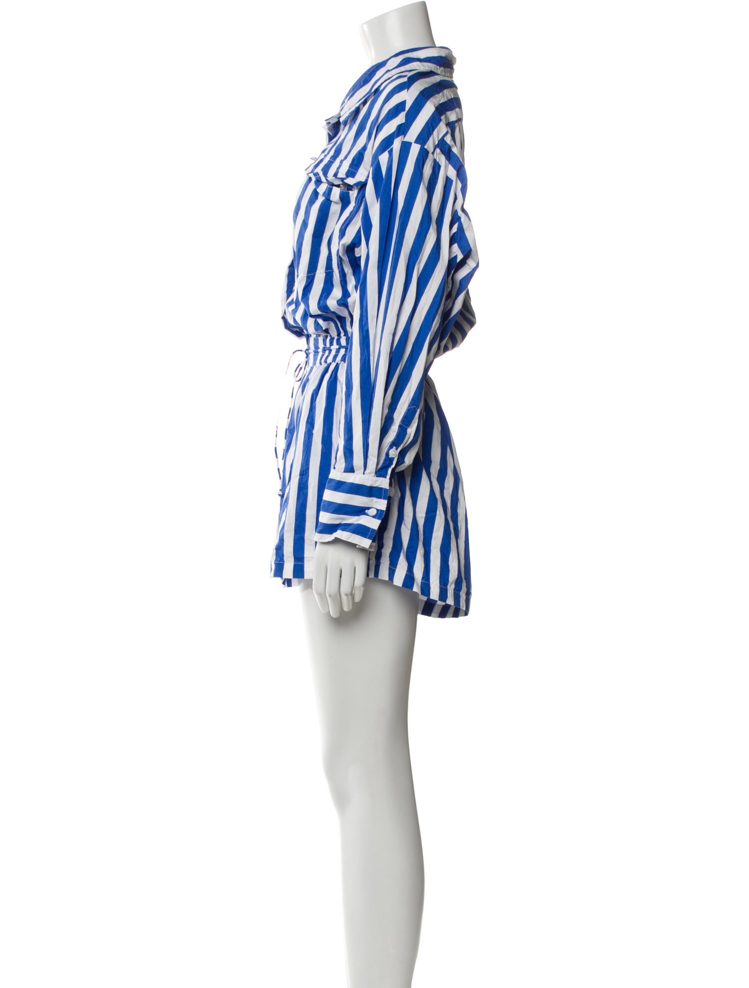 Faithfull The Brand Striped Romper