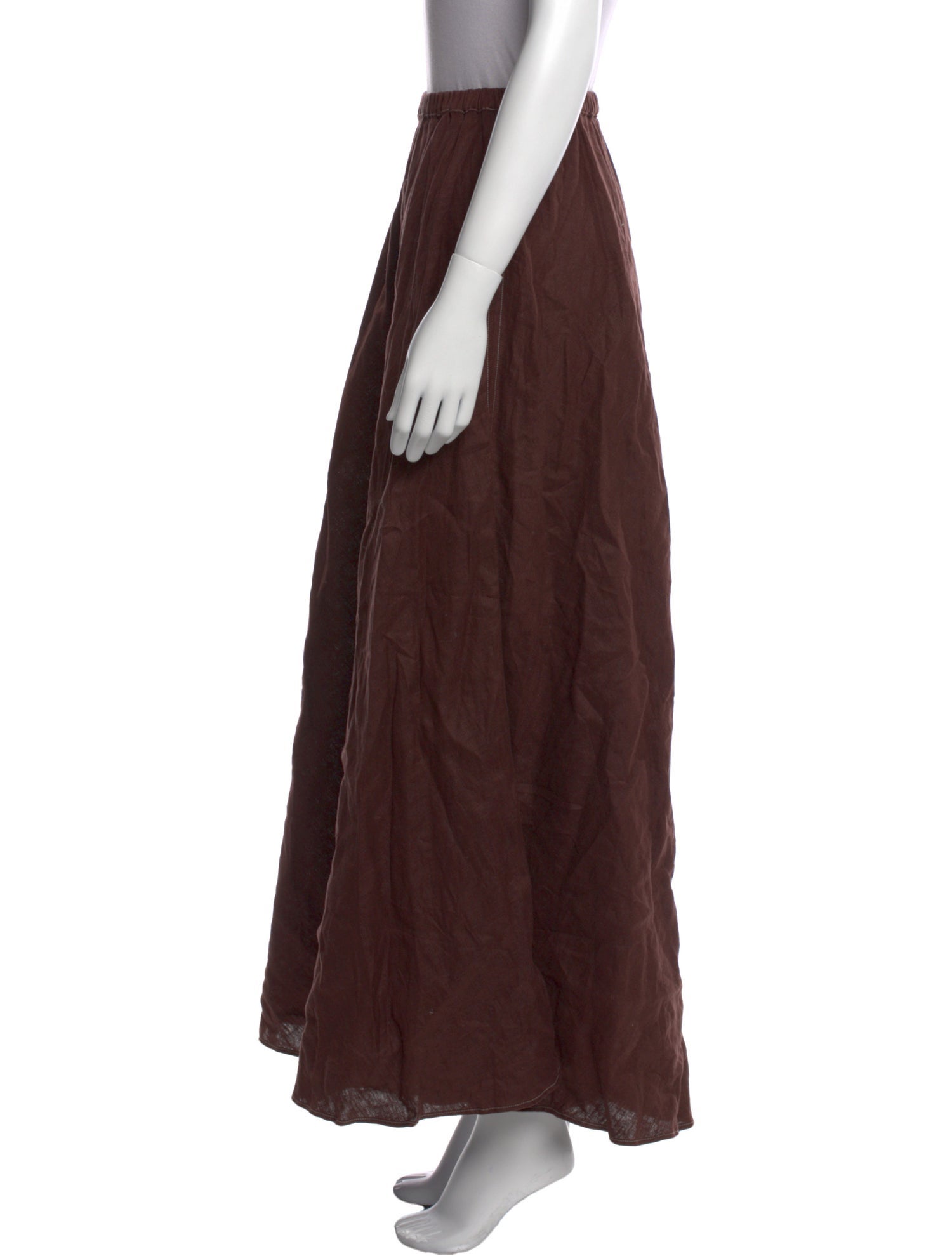 Faithfull The Brand Linen Long Skirt