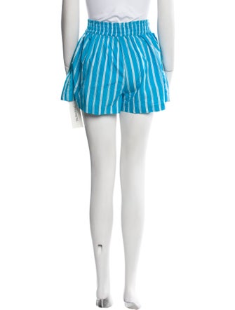 Faithfull The Brand Striped Mini Shorts