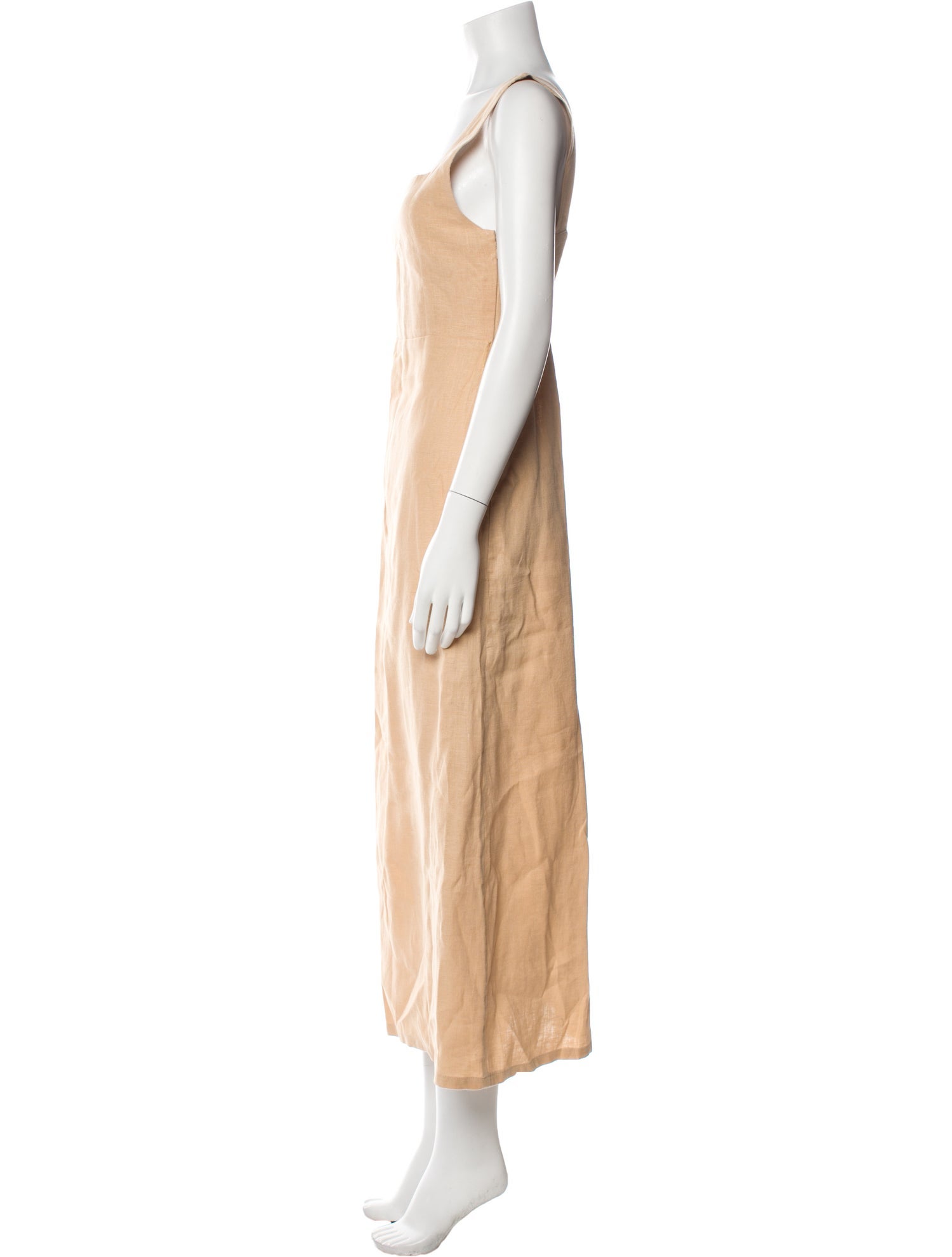 Faithfull The Brand Linen Long Dress