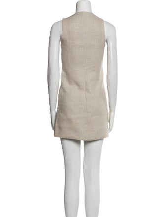 Faithfull The Brand Square Neckline Mini Dress