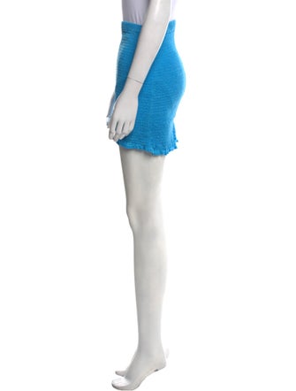 Faithfull The Brand Ruffle Embellishment Mini Skirt