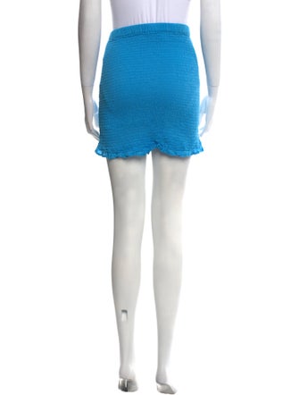 Faithfull The Brand Ruffle Embellishment Mini Skirt