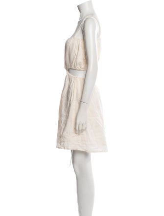 Faithfull The Brand Linen Mini Dress