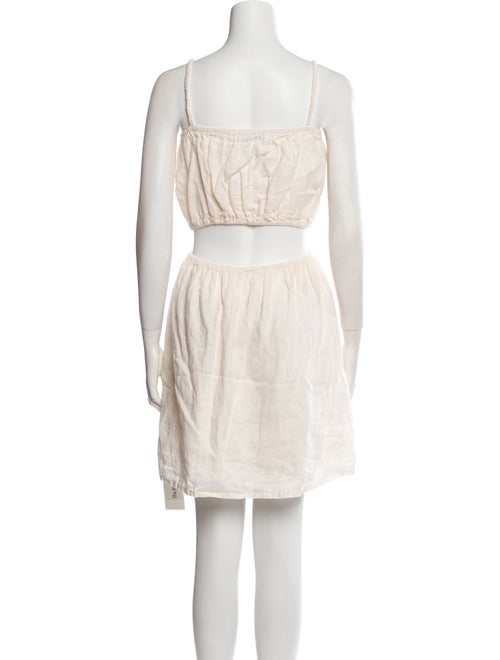 Faithfull The Brand Linen Mini Dress