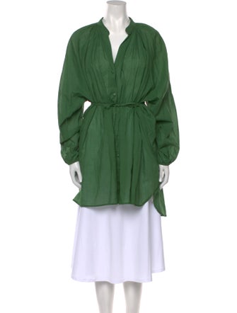 Faithfull The Brand V-Neck Long Sleeve Tunic