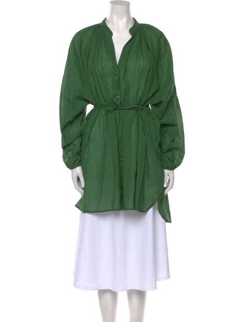 Faithfull The Brand V-Neck Long Sleeve Tunic