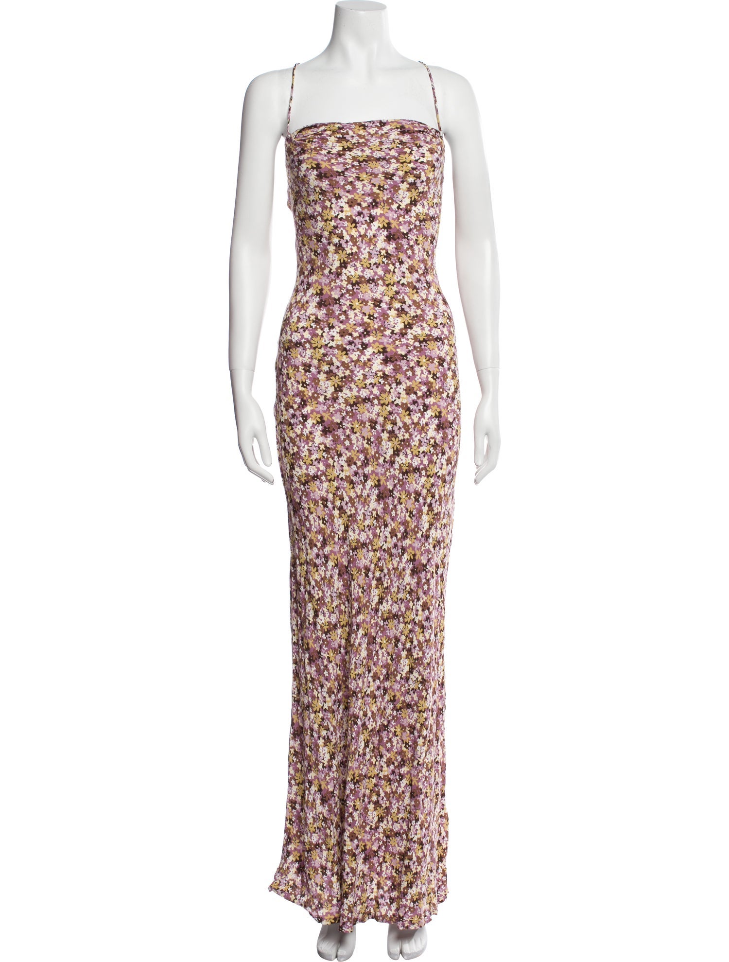 Faithfull The Brand Floral Print Long Dress w/ Tags