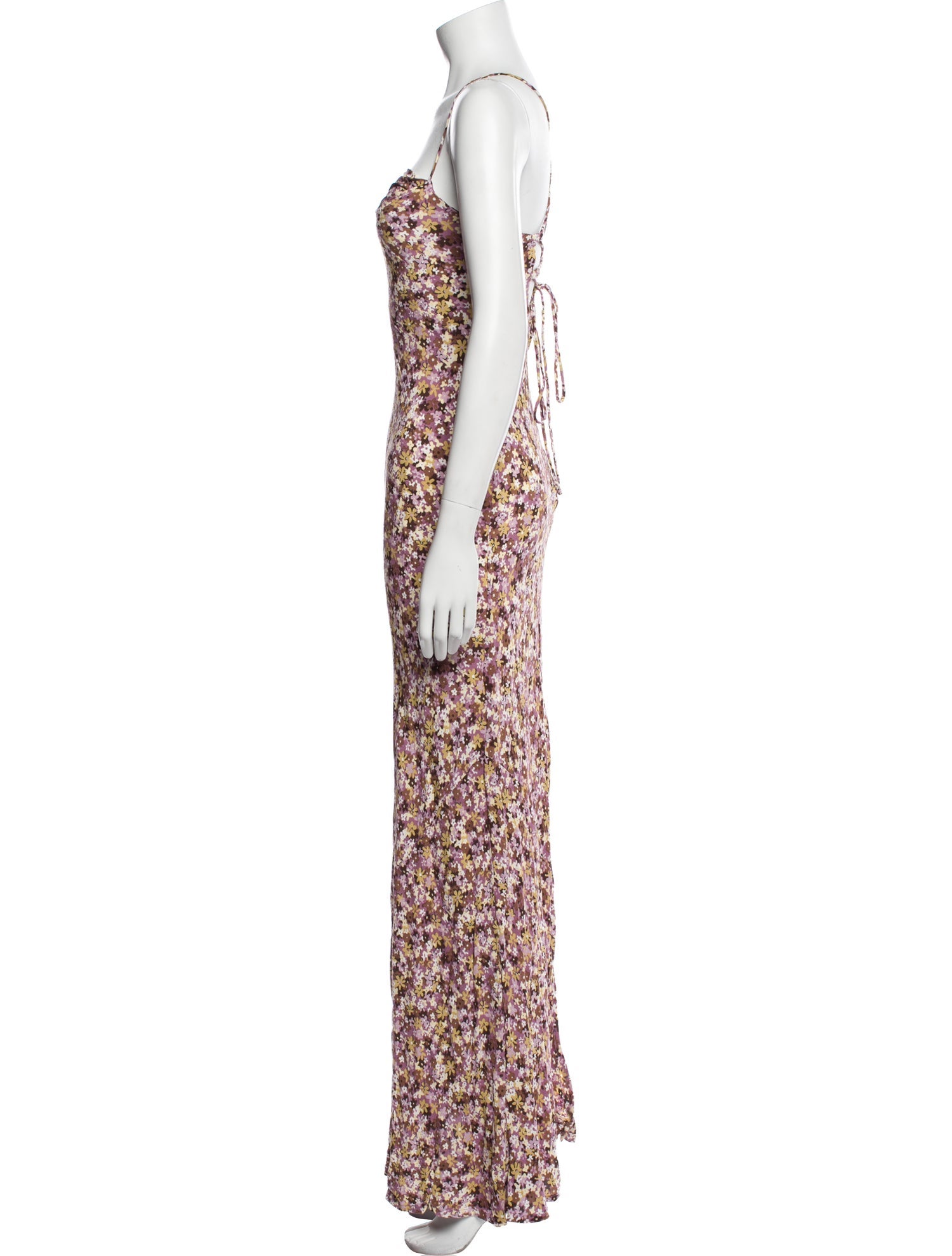 Faithfull The Brand Floral Print Long Dress w/ Tags