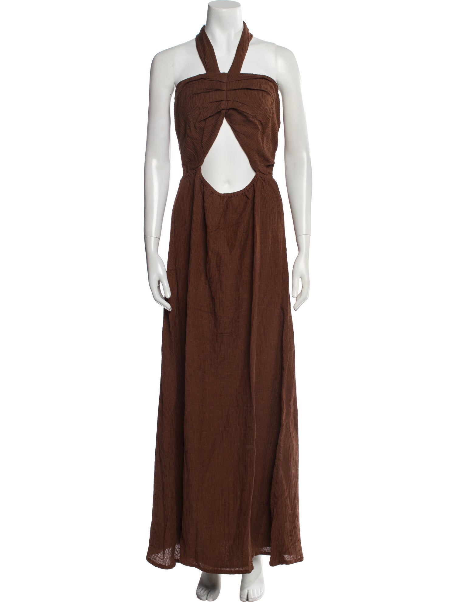 Faithfull The Brand Halterneck Long Dress w/ Tags