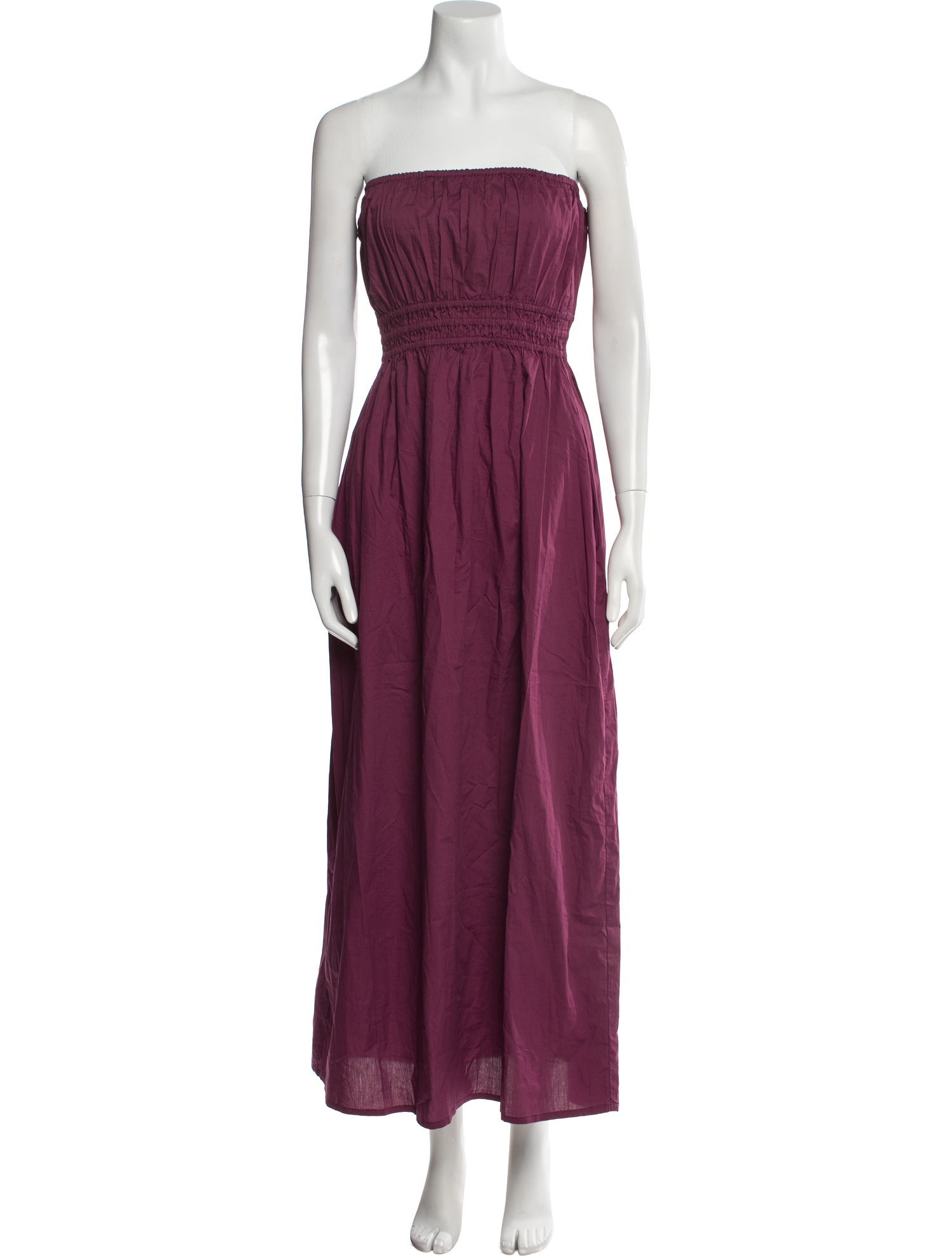 Faithfull The Brand Strapless Long Dress