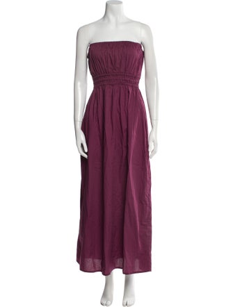 Faithfull The Brand Strapless Long Dress