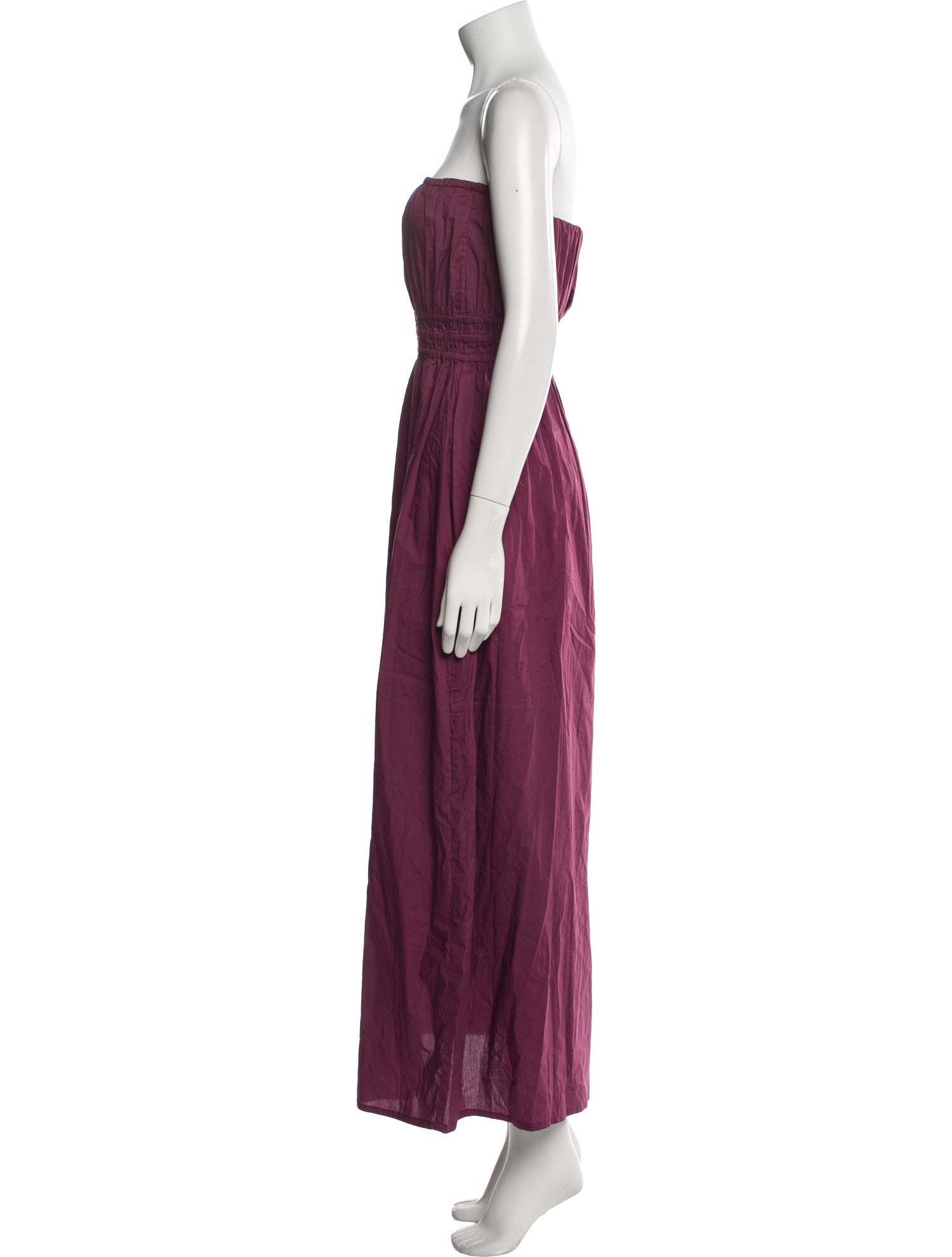 Faithfull The Brand Strapless Long Dress