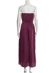 Faithfull The Brand Strapless Long Dress