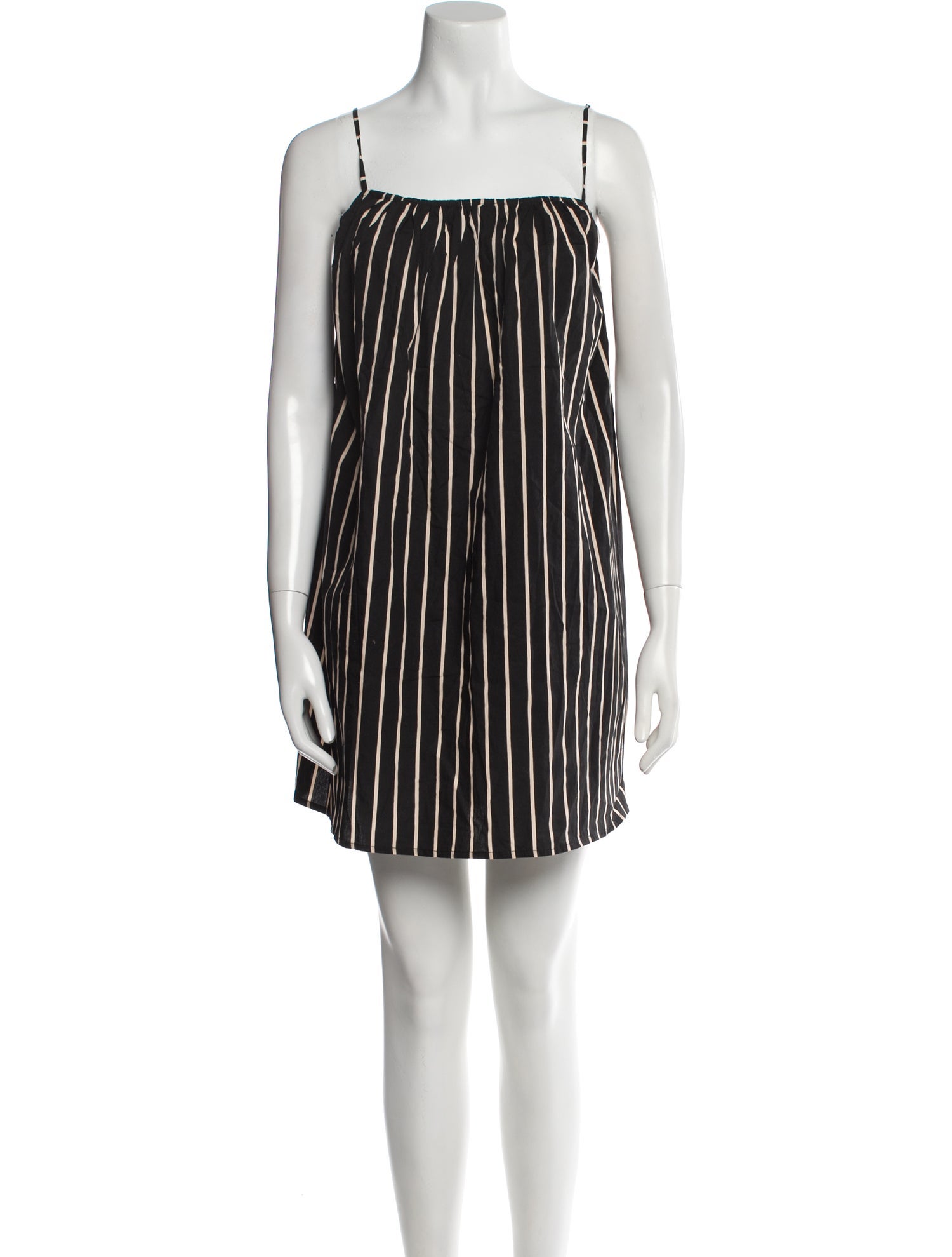 Faithfull The Brand Striped Knee-Length Dress