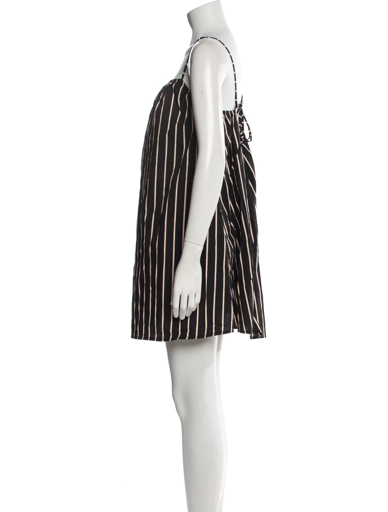 Faithfull The Brand Striped Knee-Length Dress