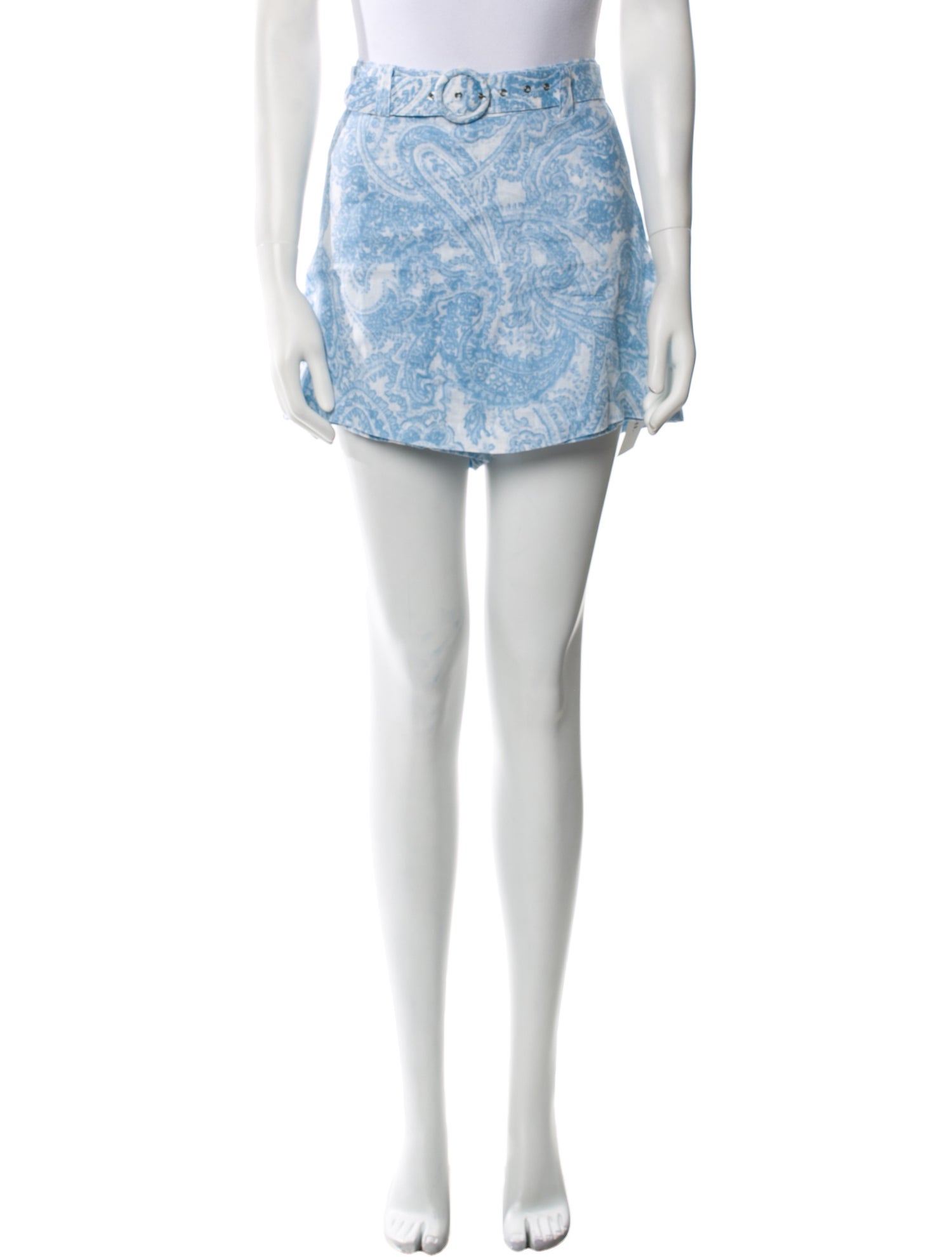 Faithfull The Brand Linen Mini Shorts