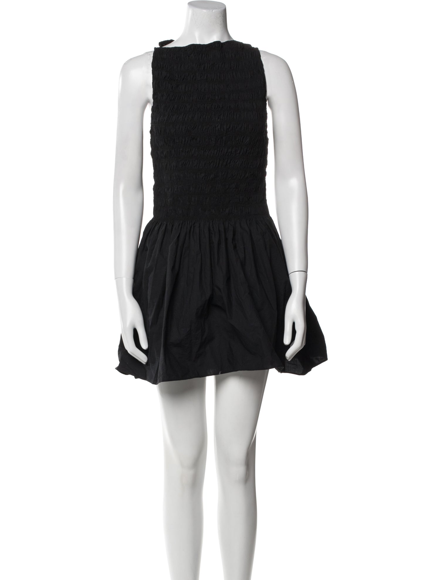 Faithfull The Brand Bateau Neckline Mini Dress