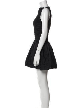 Faithfull The Brand Bateau Neckline Mini Dress