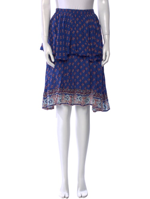 Faithfull The Brand Floral Print Knee-Length Skirt
