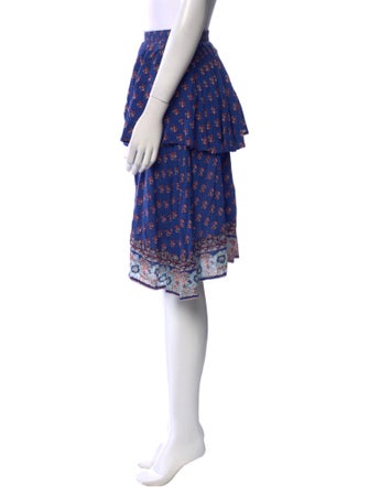 Faithfull The Brand Floral Print Knee-Length Skirt