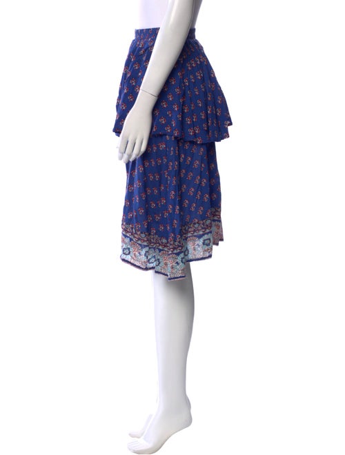 Faithfull The Brand Floral Print Knee-Length Skirt