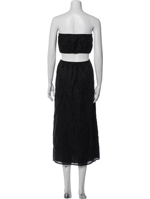 Faithfull The Brand Linen Midi Length Dress